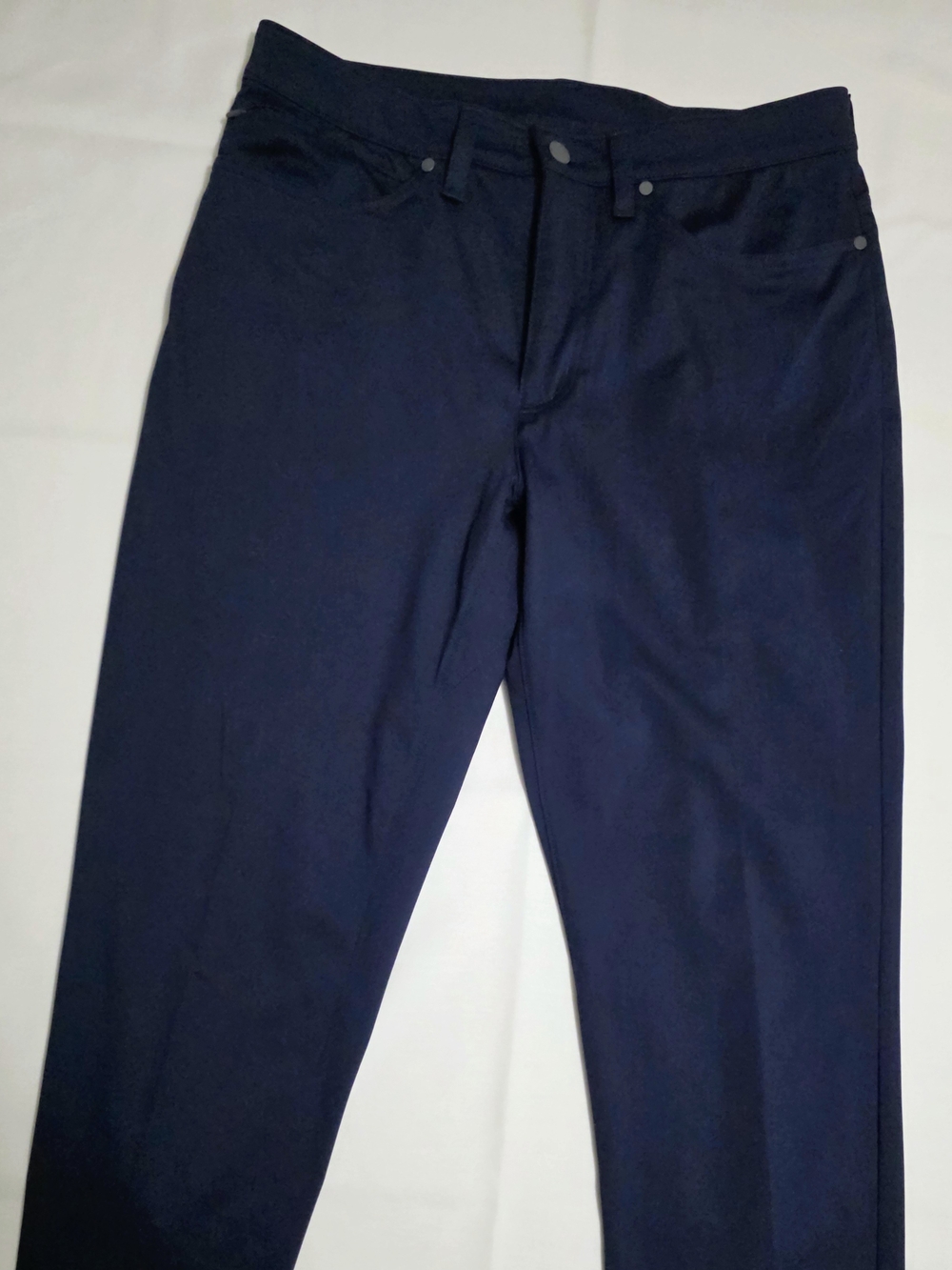 Lands' End Men's Navy Straight-Leg Chinos